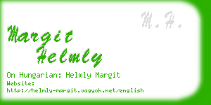 margit helmly business card